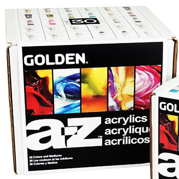 Golden A-Z Acrylic Paint Full Set of 30