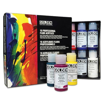 Acrylic PrIncIpal Professional Assorted Color 30 ml (Set of 10)