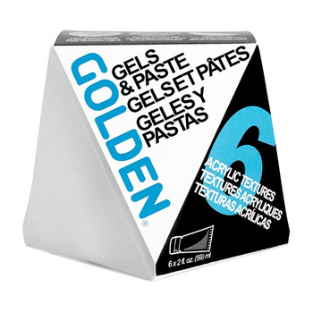 GOLDEN Gel & MoldIng Paste 2 oz (Set of 6)
