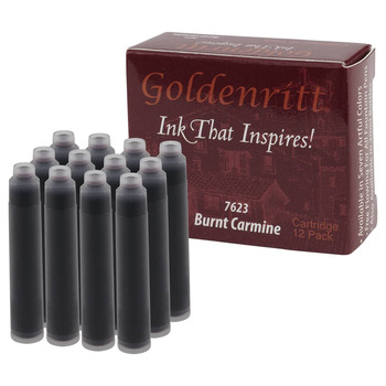 12-Pack Goldenritt Cartridge Burnt Carmine 7623