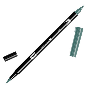 Tombow Dual Brush Pen No. 228 Gray Green