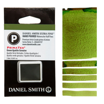 Daniel Smith Watercolor Half Pan - Green Apatite Geniune