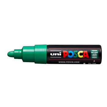 Posca Acrylic Paint Marker 4.5-5.5 mm Broad Bullet Tip Green