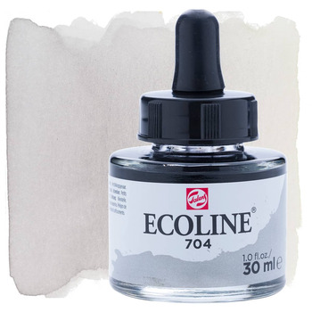 Ecoline Liquid Watercolor, Grey 30ml Pipette Jar