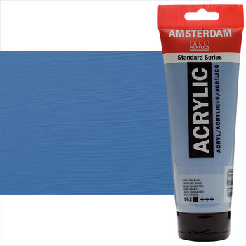 Amsterdam Standard Series Acrylic Paint - Greyish Blue, 250ml Tube