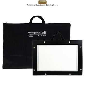 Guerrilla Painter Watercolor Boards and Carrying Cases