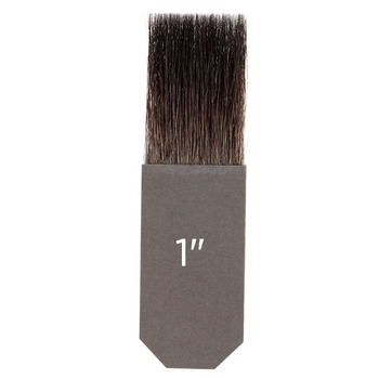 Gilders Tip Natural Squirrel Brush Single Thick 1 Inch