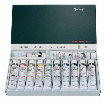 Holbein Artists' Oil 20ml Set of 12 Assorted Colors