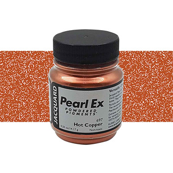 Jacquard Pearl Ex Powder Pigment - Hot Copper .5oz