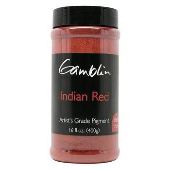 Gamblin Dry Pigment - Indian Red, 400 Grams
