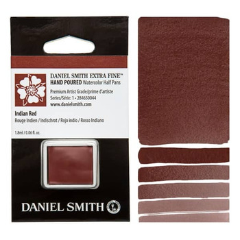 Daniel Smith Watercolor Half Pan - Indian Red