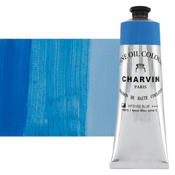 Charvin Fine Oil Paint, Intense Blue - 150ml