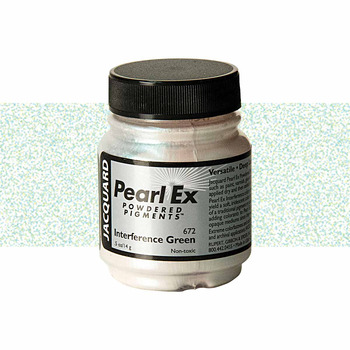 Jacquard Pearl Ex Powder Pigment - Interference Green .5oz