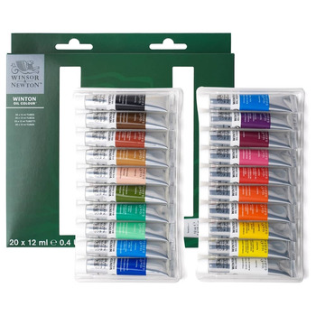 Winton Oil Color Introduction Set of 20, 12ml Tubes