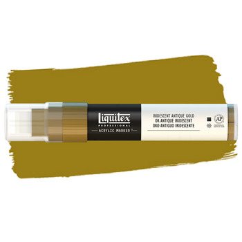 Liquitex Professional Paint Marker Wide (15mm) - Iridescent Antique Gold