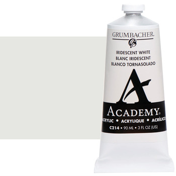 Grumbacher Academy Acrylics Iridescent White 90 ml