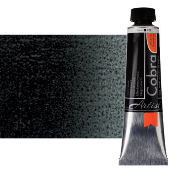 Cobra Water-Mixable Oil Color, Ivory Black 40ml Tube