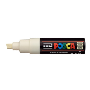 Posca Acrylic Paint Marker 0.8 mm Broad Tip Ivory