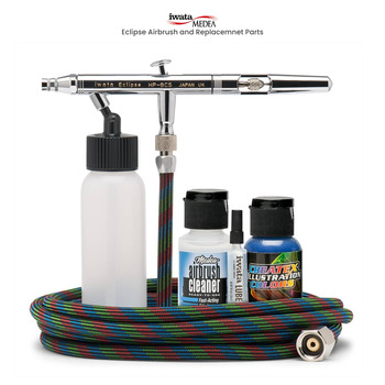 Iwata Medea Eclipse Airbrush and Replacement Parts