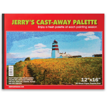 Jerry's Cast Away Paper Palette Pad 12x16"