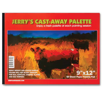 Jerry's Cast Away Paper Palette Pad 9x12"