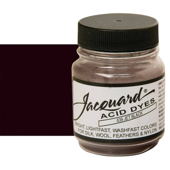 Jacquard Acid Dye - Jet Black, .5 oz