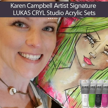 Karen Campbell Signature LUKAS Cryl Studio Acrylic Sets