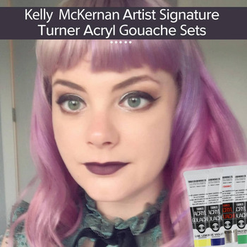 Kelly McKernan Signature Turner Acryl Gouache Paint Sets