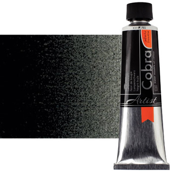 Cobra Water-Mixable Oil Color, Lamp Black 150ml Tube