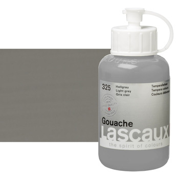 Lascaux Acrylic Gouache Paint Light Grey 85 ml Bottle