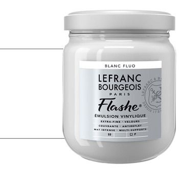 Lefranc & Bourgeois Flashe Vinyl Paint - White, 169 ml Jar