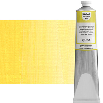 LUKAS Studio Oil Color - Lemon Yellow (Primary), 200ml