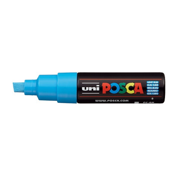 Posca Acrylic Paint Marker 0.8 mm Broad Tip Light Blue