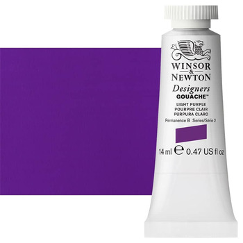 Winsor & Newton Designers Gouache 14ml Tube - Light Purple