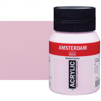 Amsterdam Standard Series Acrylic Paint - Light Rose, 500ml Jar