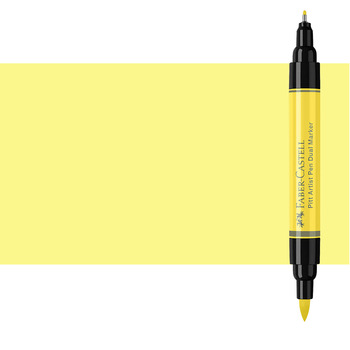 Pitt Artist Pen Dual Tip Marker, Light Yellow Glaze