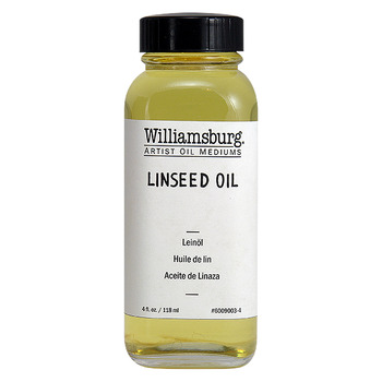 Williamsburg Linseed Oil, 4oz Bottle
