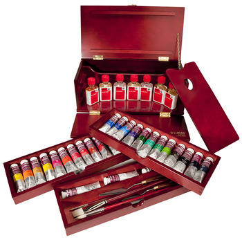Limited Edition - LUKAS 1862 Oil Colors Finest Deluxe Wood Box Set