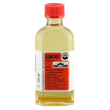 LUKAS Berlin Linseed Water-Mixable Oil Medium 125ml Bottle