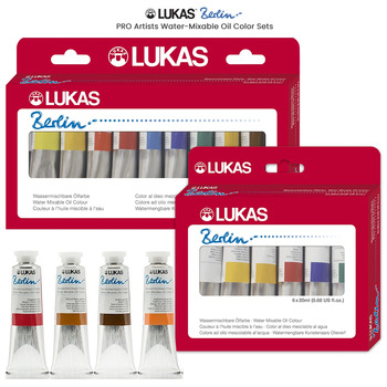 LUKAS Berlin PRO Artists Water-Mixable Oil Color Sets