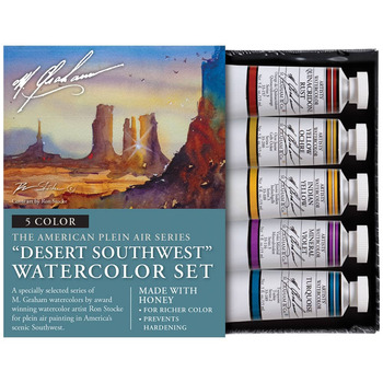 M. Graham Watercolor Desert Southwest Set of 5, 15ml Colors