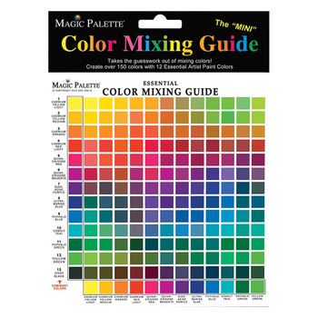 Magic Palette Mini Color Mixing Guide- 150 Color Mixer
