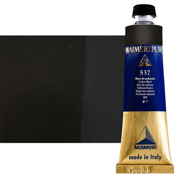 Maimeri Puro Oil Color 40ml Carbon Black