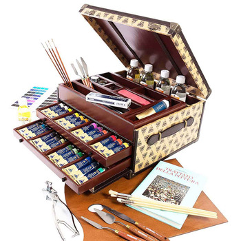 Maimeri Puro Vintage Luxury Oil Painting Box Set