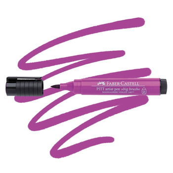 Faber-Castell Pitt Big Brush Pen Individual No. 160 - Manganese Violet