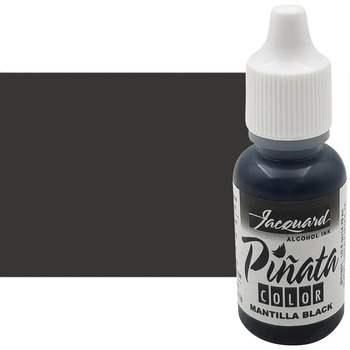 Jacquard Pinata Alcohol Ink - Mantilla Black, 1/2oz
