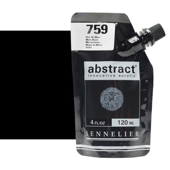 Sennelier Abstract Acrylics Mars Black 120 ml