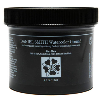 Daniel Smith Watercolor Ground - Mars Black, 4oz