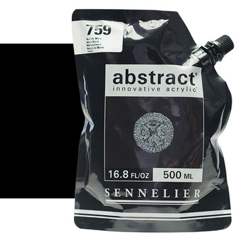 Sennelier Abstract Acrylics Mars Black 500 ml