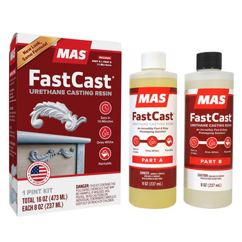 MAS FastCast Urethane Casting Resin 16oz Kit